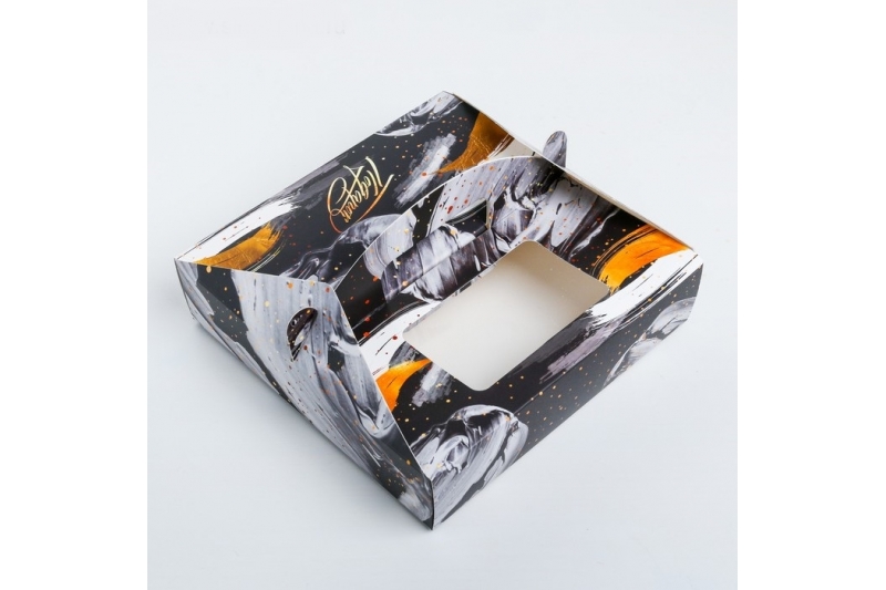 Коробка‒переноска «Подарок», 20 × 5 × 20 см